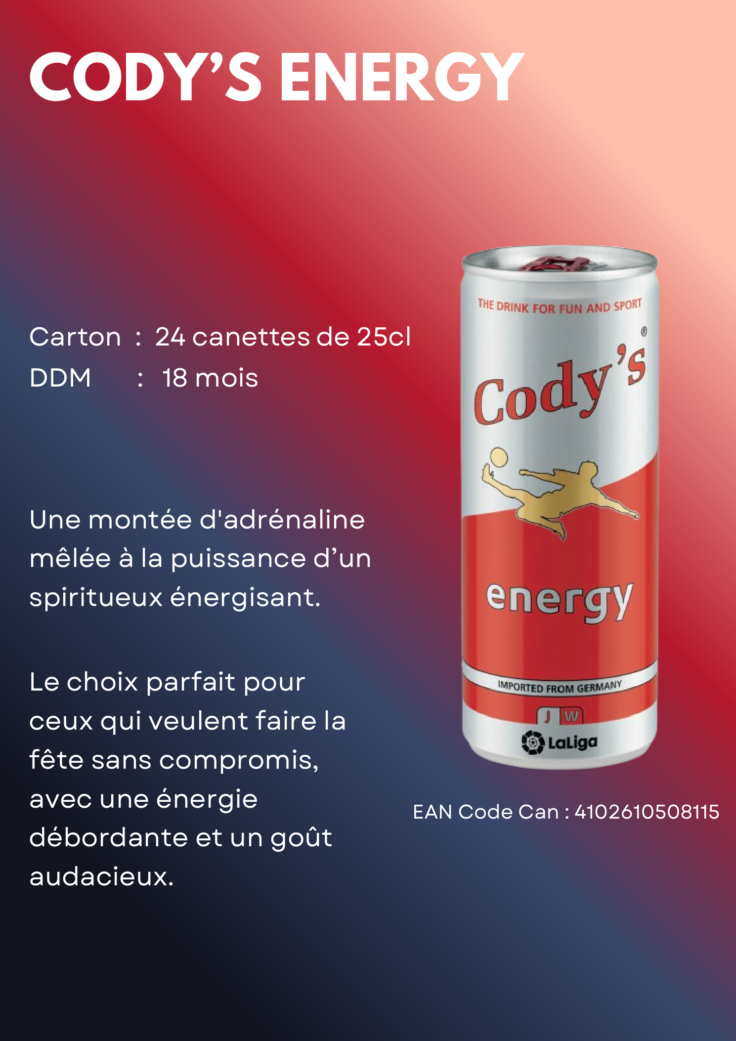 CODY'S ENERGY